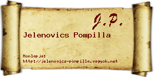 Jelenovics Pompilla névjegykártya
